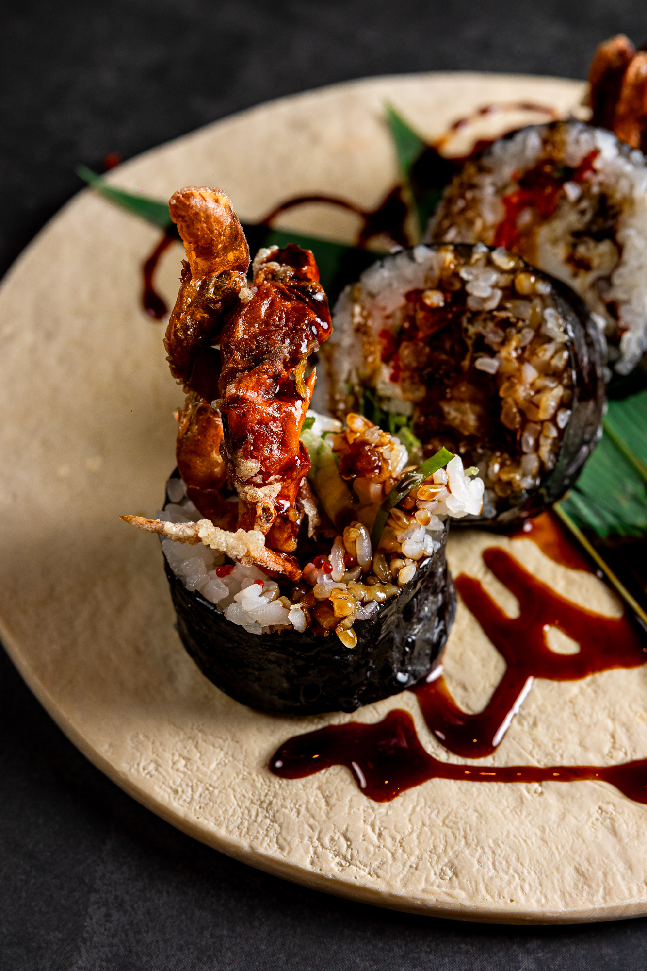 Sushi plate